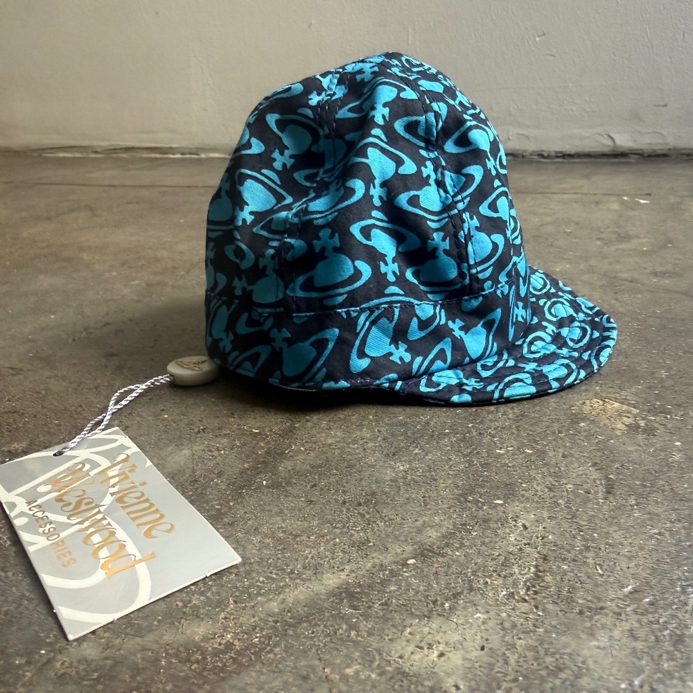 Vivienne Westwood NWT All over Orb print Baby or Kid baseball cap hat